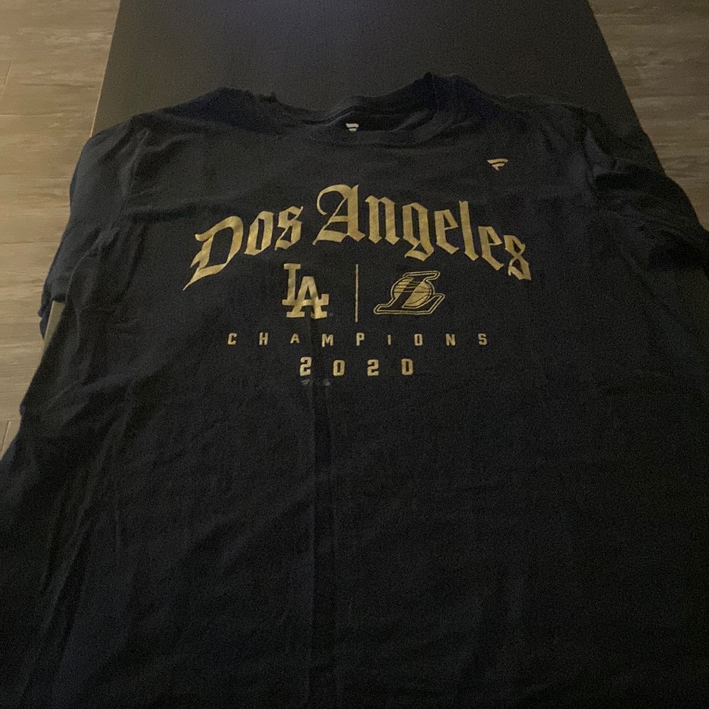 Fanatics Dos Ángeles Lakers x Dodgers 2020 Champions Tee